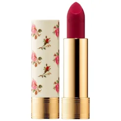 Gucci Rouge À Lèvres Voile 508 Diana Amber Lipstick (Flower Shell) – Ruby Red