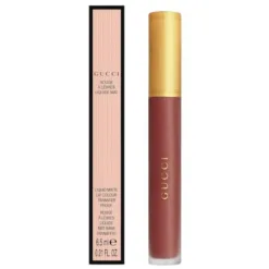 Gucci Rouge Liquid Matte Lipstick 203 Mildred Rosewood (New) – Pink Brown