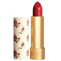 Gucci Rouge À Lèvres Voile 25 Goldie Red Lipstick (Flower Shell) – Bright Red